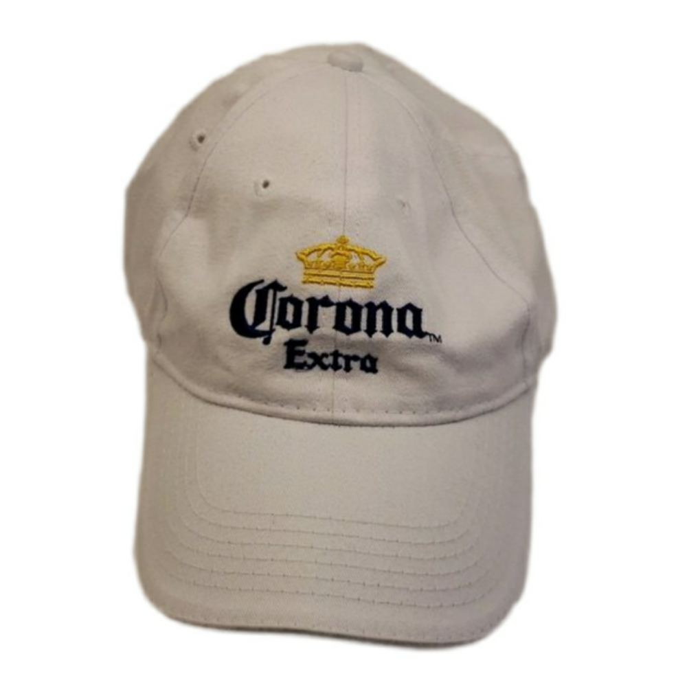 Corona Extra Baseball Cap White  Adjustable Men's circumference 25" tag wash